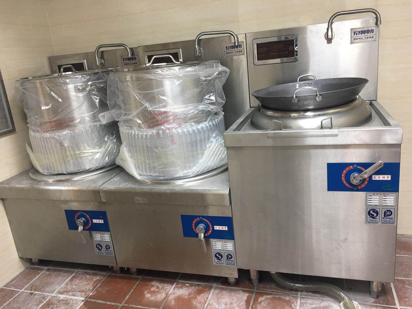 食堂煲湯爐、炒爐